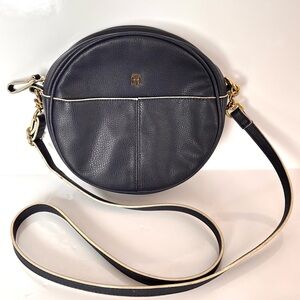 Tommy Hilfiger dark blue round Purse With Shoulder Strap